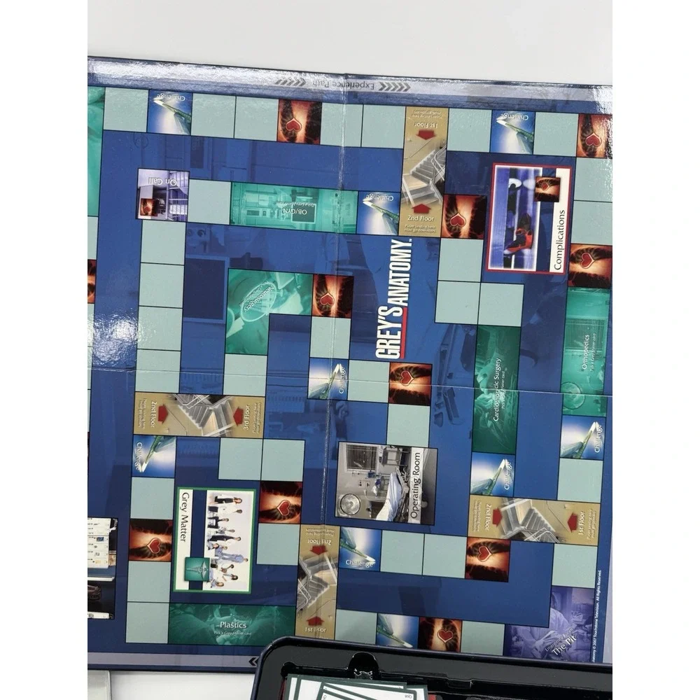 Grey's Anatomy Trivia Board Game Movie & TV Theme Trivia Complete Game